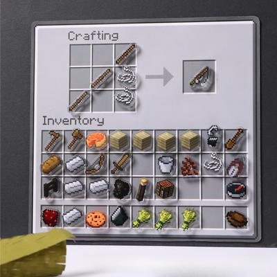 Магнитная наклейка на холодильник в стиле игры Minecraft