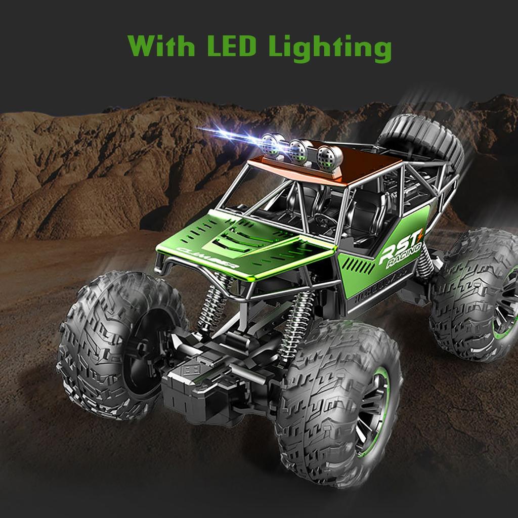 1:Радиоуправляемый автомобиль из 16 сплавов с дистанционным управлением, высокоскоростной внедорожник, гоночный внедорожник, детские игрушки
