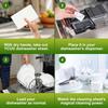 Dishwasher Tablets 100 Pack, Eco-Friendly Dishwasher Detergent, No Plastic  To Tablets