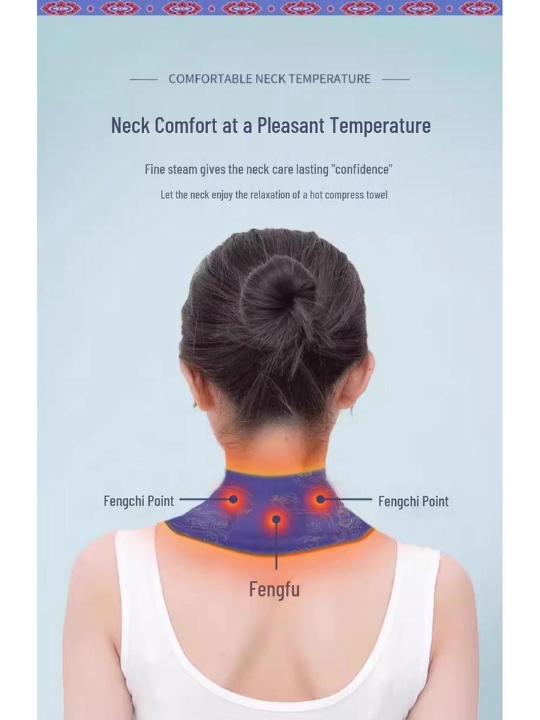 Паровой пластырь для прогревания шеи и плеч мокса - Стиль Юаньци Дарен