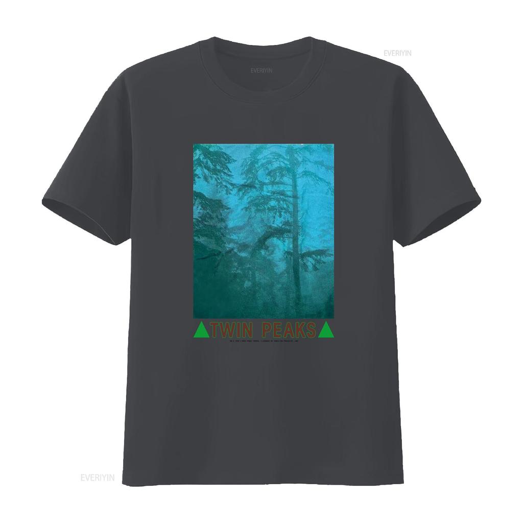Vintage Twin Peaks Graphic Short Sleeve White T Shirt Unisex Unisex Unisex Ktv6750 Vintage Streetwear Stylish Soft Casual