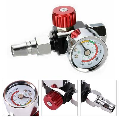 1/4 мини-регулятор воздуха, инструмент, хвостовой манометр с насадкой для распылителя