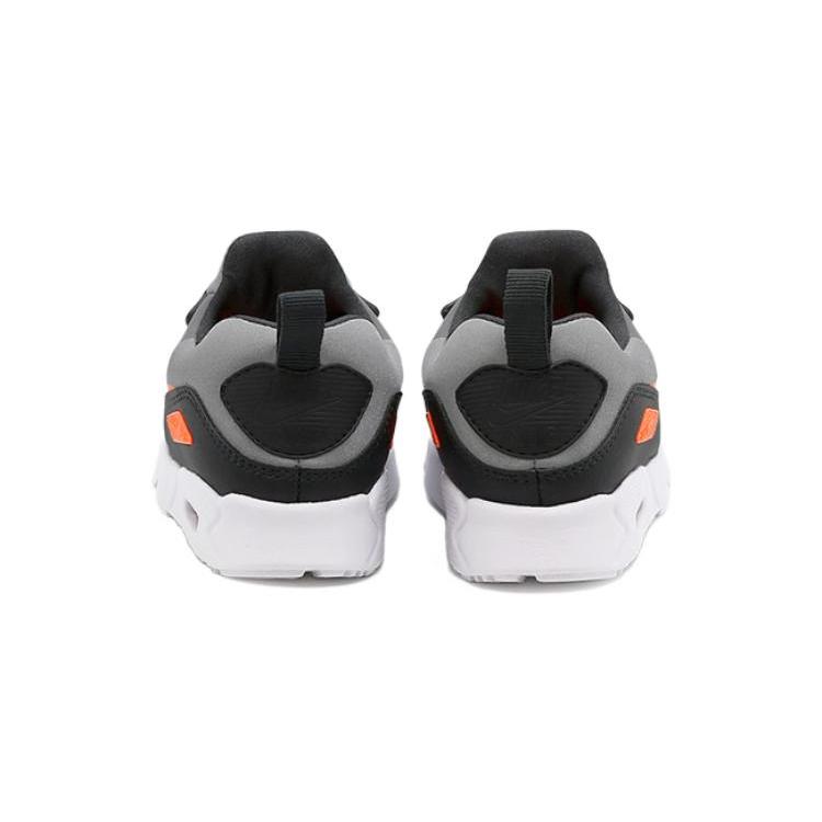 Nike Air Max 90 Low top Sports Casual Shoes Black Silver Infant And Toddler 881924-009