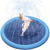 Pet Water Spray Mat PVC Square Water Spray Mat Outdoor Water Play Square Pet Water Spray Mat Water Spray Mat