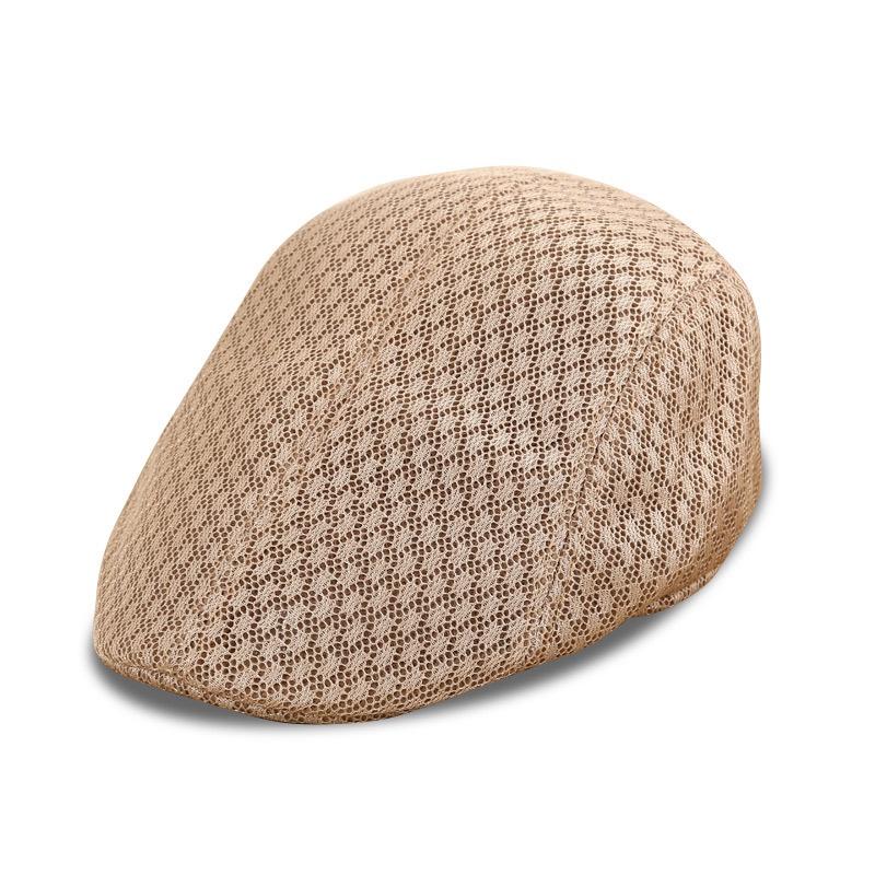 Элегантный и неподвластный времени летний мужской берет из дышащей сетки для непринужденного стиля