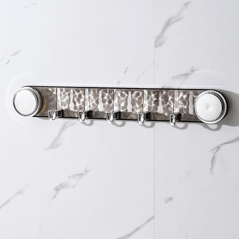 5 крючков вращающиеся крючки на присосках без сверления высокая несущая способность вешалка для полотенец для ванной комнаты настенная гофрированная рядная вешалка