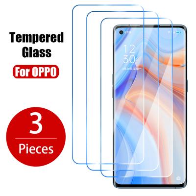 Защитное стекло для экрана 3 шт. для OPPO A91 A72 A73 5G A92 A5 A9 2020, защитное стекло для OPPO A53 A52 A54 A55 A32 A31 A74, стекло