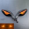 For MV Agusta F3 800/675 2013- Side Rearview Mirrors with Indicator Motorcycle Accessories Rear View Mirror Turn