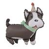 4pcs Birthday Hat Dog Balloons Cartoon Pet Theme Husky Pekingese Aluminum Foil Balloons Spotted Dog Dachshund Matte Party Decor
