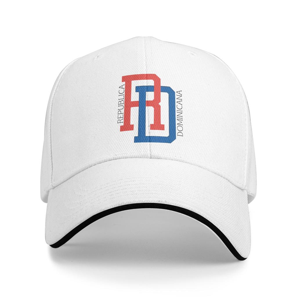 DR Dominican Republic Golf Hat Outfits Classic Snapback Hat For Unisex Women Golf Headewear Adjustable Fit
