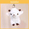 Keychain Animal Plush Featuring Sheep Soft Short Material For Girls Collectors