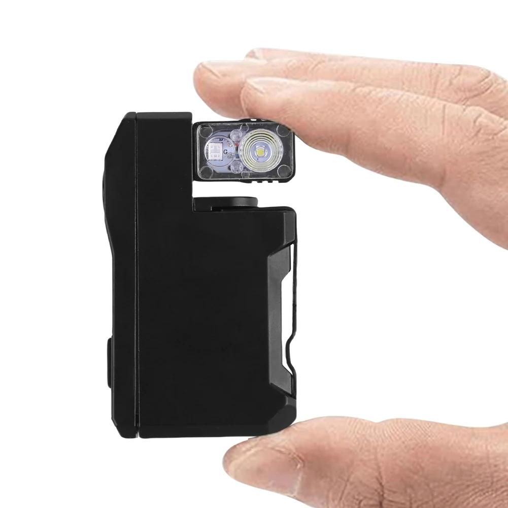 G5 EDC Flashlight Rechargeable 400 Lumens 4 Color Lights Mini Night Light Waterproof Portable Pocket Flashlights for Outdoor