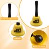 Nalaina Hand Bell, Dinner Bell, Table Bell, Super Loud, Hand-Wave Bell, for Raffles, Christmas, Parties, Events, and More