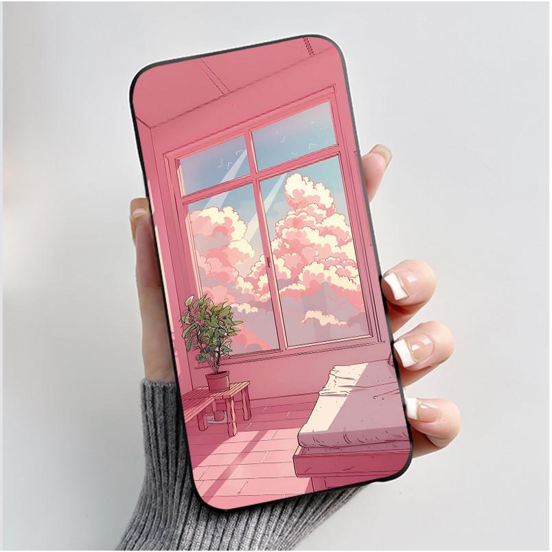 Корпус Для Nokia 106 2G 2023 106 4G 2023 Чехол Эстетичный Роскошный Милый Крутой Мальчики Девочки Мягкий Силикон Черный Матовый Чехол-Бампер для Телефона