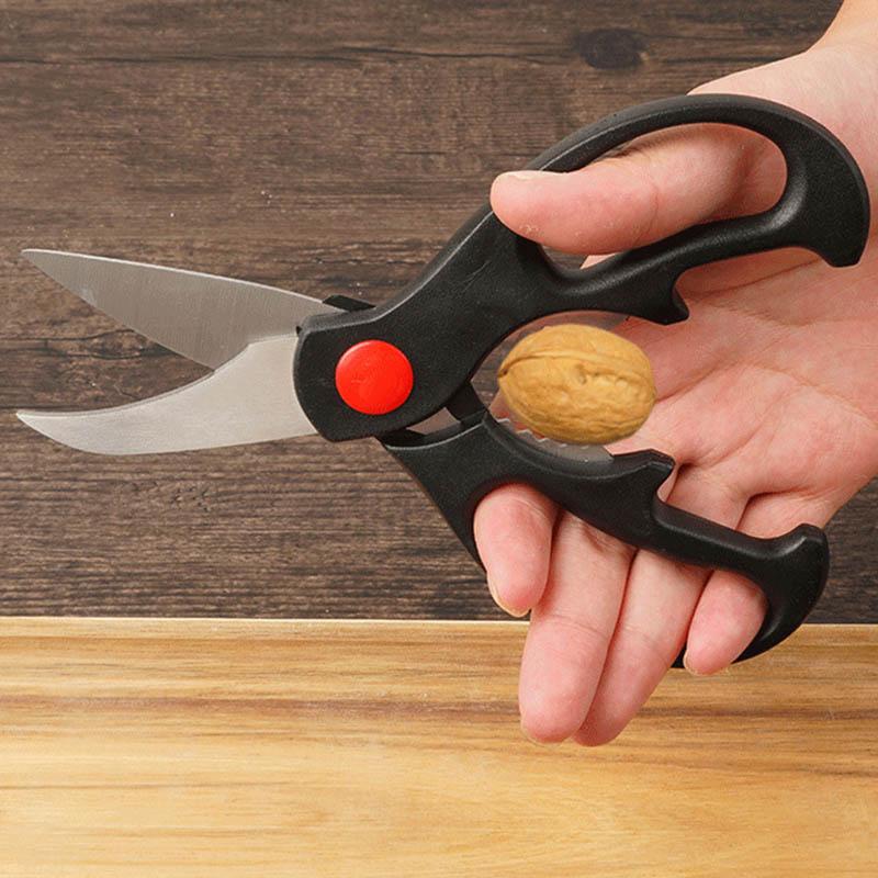 3Pcs Powerful Chicken Bone Scissor Sets Stainless Steel Kitchen Clippers Seafood Chicken Poultry Shears Cutter