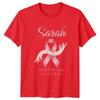 Sarah October 2025 Supported By Love Breast Cancer Awareness Unisexs Unisexs Tee