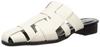 Mesh Leather Mules FWGS231312 WHT Cm [Frey ID] Women's 24.5