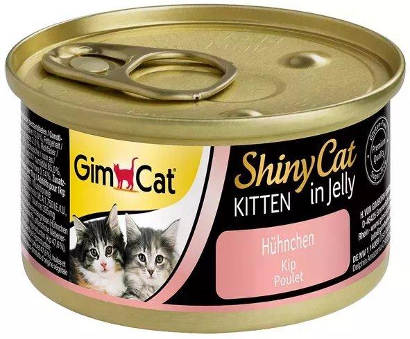 Gimcat | Shinycat In Jelly | 70G Can - Kitten | Chicken 70G