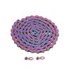 Mountain Bike Chain Fully Plated Rustproof Colorful 11 Speed Bicycle Chain for Mountain Bikes