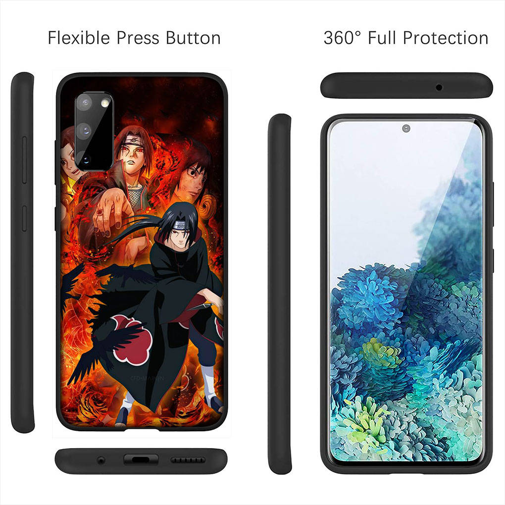 Чехол для iPhone 16 15 Xiaomi Redmi Note 14 13 12 11 Pro Max X 16e Samsung Galaxy S25 S24 S23 Moto OPPO Huawei Kakashi Naruto Itachi Uchiha Phone Case
