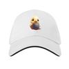 Cute Duck with Coffee Baseball Cap Sun Caps New In Hat Horse Hat Golf Hat Mens Womens