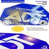 Знаки безопасности из алюминия ADT для наружного двора, знаки безопасности со светоотражающими словами