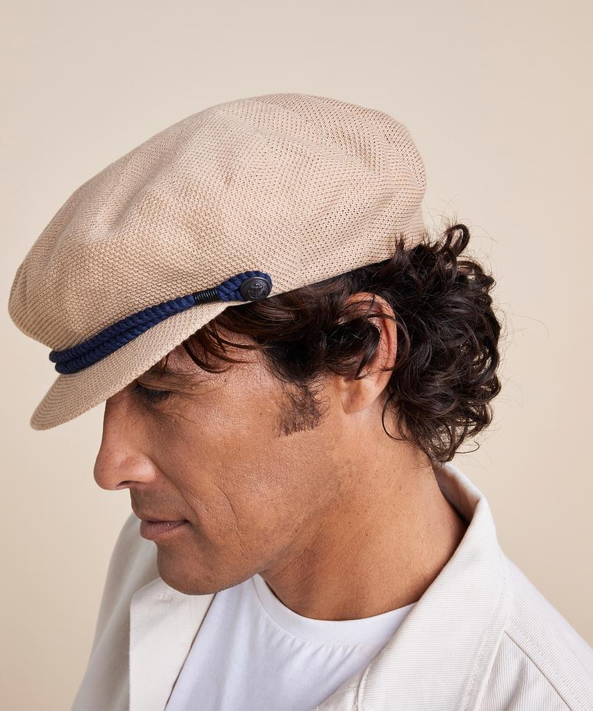 Loleleu Cotton Beret Arnaga Camel