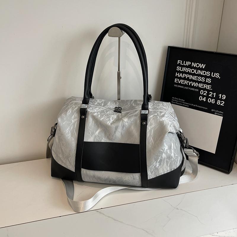 Сумка для ручной клади, женская дорожная сумка на короткие расстояния, большая вместимость, сумка для фитнеса через плечо, сумка для хранения