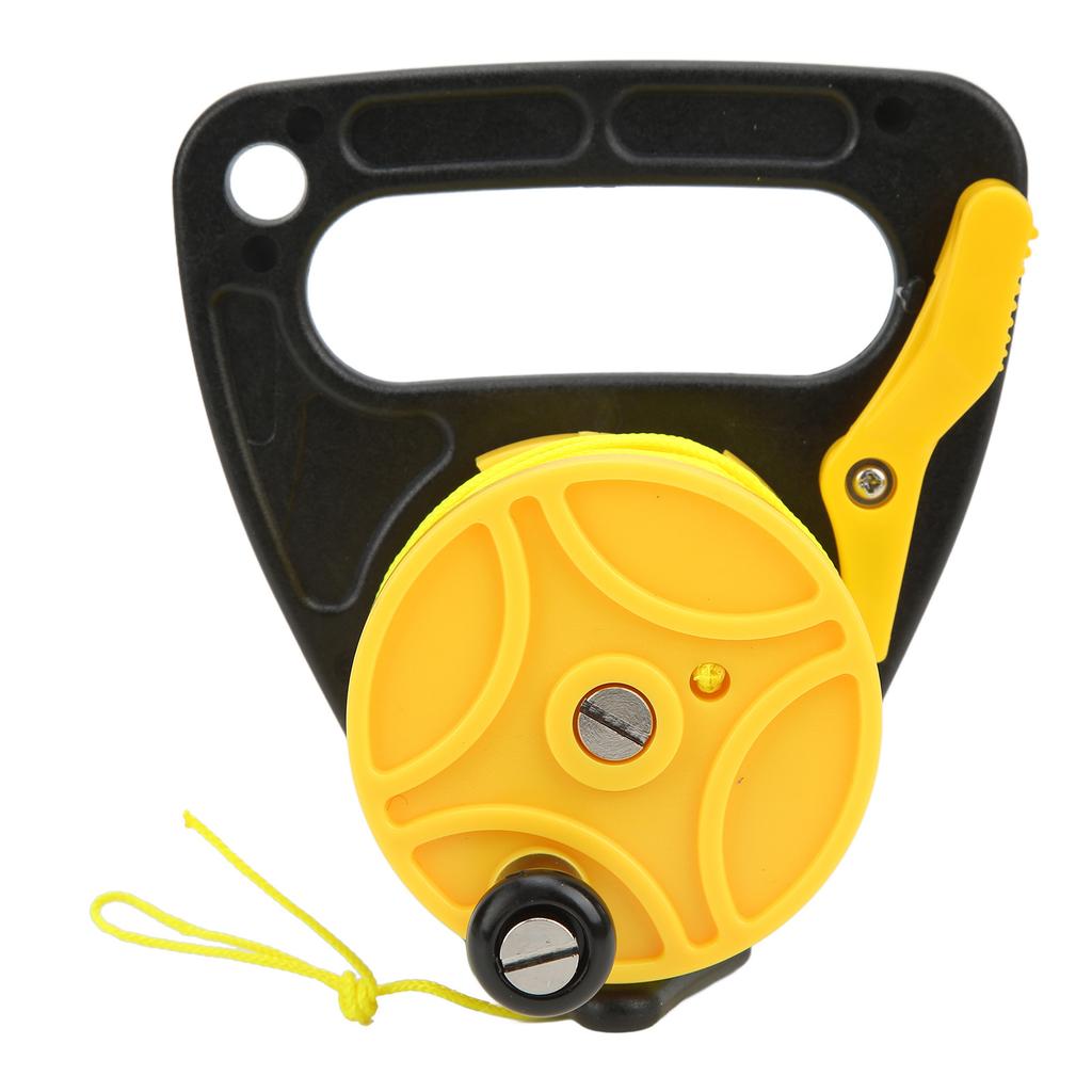 Portable Diving Handle Reel Scuba Diving Reel with Thumb Stopper for Snorkeling Underwater Water