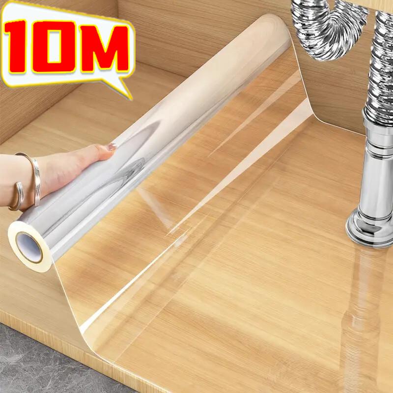 45cm Wall Protective Film Transparent Electrostatic Protective Film Anti-dirtyOil Proof Cratch-resistant Wall Sticker Home Decor