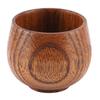 Wooden Cup Primitive Log Color Handmade Natural Wood Coffee Tea Beer Juice Milk Mug #2