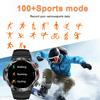 Smart Watch QTLLBT, Message Notification, Wireless Call Function, Calorie Tracker, Pedometer, Built-in LED Flashlight, 100+ Sports Modes