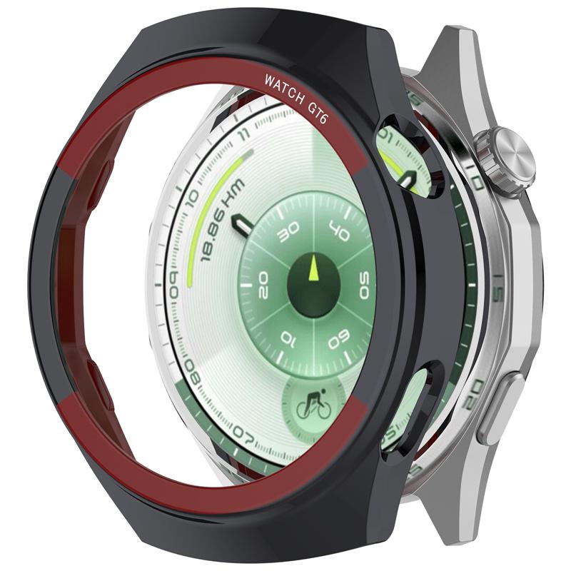 Защитный чехол для Huawei Watch GT6 46 мм, Смарт-часы для исследования космоса, Защитная пленка для экрана, Полый корпус, Защитная крышка