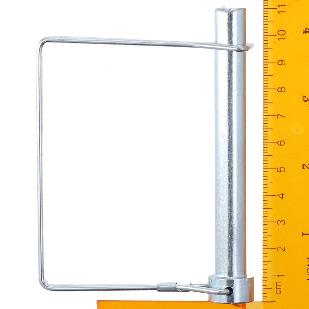 1Pc 12 X 90mm Safety Coupler Pin 1/2" X 3-1/2" Spring Buckle Pin Wire Lock Pin Lawn, Garden