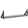 Wall Shelves 2 pcs Grey Sonoma 60 x 15 x 15.5 cm