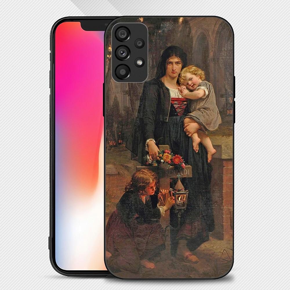 Чехол для телефона Pierre Auguste Cot Art для Samsung Galaxy S22 S23 Ultra S21 S20 FE Plus Note 20, мягкий чехол