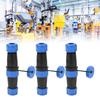 3PCS Industrial Electrical Power Cable Connector 2Pin IP68 Waterproof Aviation Bulkhead Connector AC