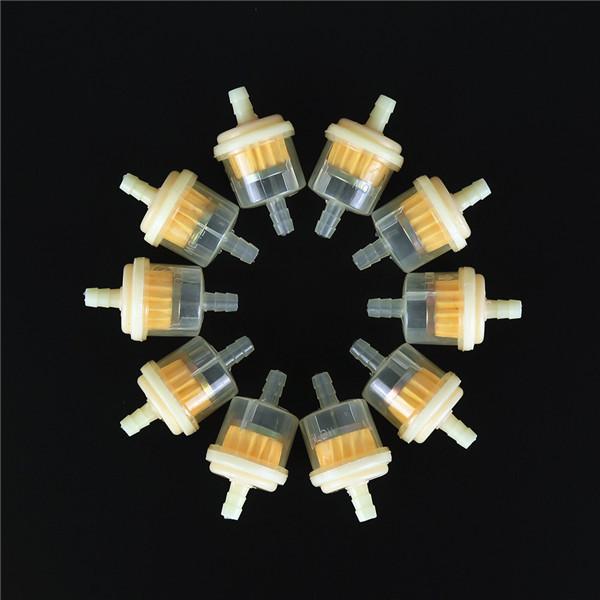 10pcs Universal Motorcycle Gasoline Engine Fuel Filter Gas Petrol Filters ADM