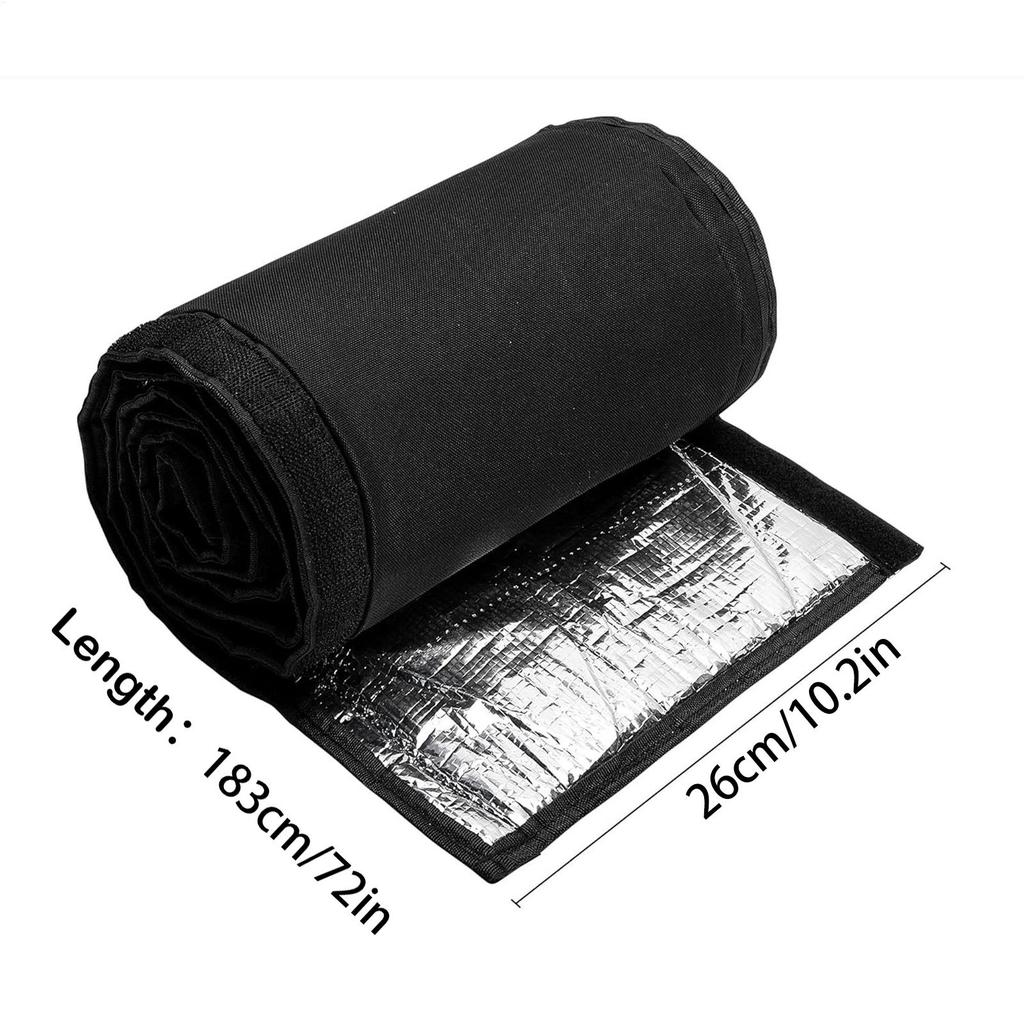Air Conditioning Pipe 3 Layer Pipe Insulation Cover Protective Cover 72x10.2 Inch  Oxford Air Conditioning Pipe Insulation Cover