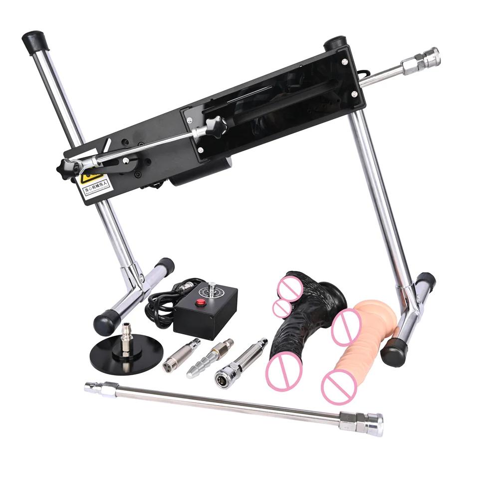 Секс-машина ROUGH BEAST Мощная тихая секс-машина с насадками для женщин и мужчин Автоматическая машина для мастурбации