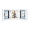 Cadre Photo - PEARHEAD - Deluxe - Empreintes De Bébé - Bois Blanc - Argile Non Toxique