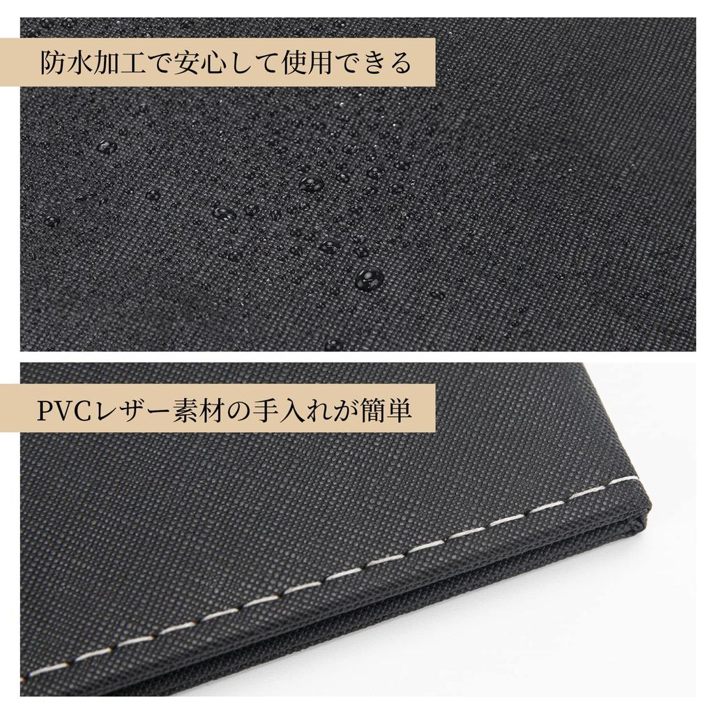 OWLKELA Настольный Компактный Складной Ручной Маленькая Подставка Кожа Ударопрочный Черный Зеркало Зеркало, Зеркало, Зеркало, Крышка, Устойчивый, Стильный, 1612см,