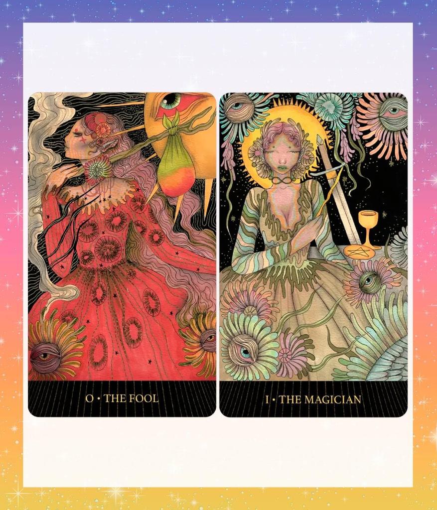 Таро Внутреннего Взора, издание Райдера-Уэйта, карты Оракула, гадание, с японскими инструкциями, от lulucouture [Оригинал]