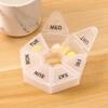 1Pcs Pill Case Plastic 7 Days Tablet Candy Box Portable Storage Holder Travel Organizer Pill Dispenser Container Storage Boxes