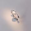 High-End 925 Silver Plated Women's Shell Ring, Adjustable, Ideal Valentine's Day Gift