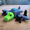 3D-печатный крокодиловый орнамент, портативная игрушка-фиджет в виде животного, гибкий бомбер-крокодил, снятие стресса