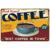 Metal Sign Coffee Tin Sign Posters Wall Decorations Vintage Cafe Retro Club Pub Bar Painting Home Decor Friends Wall Art Plaque