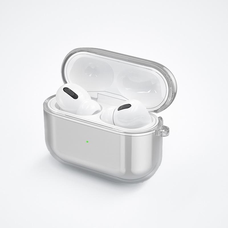 Airpods Pro Case: Ударопрочный защитный чехол высокой прозрачности для Apple 3-го поколения.