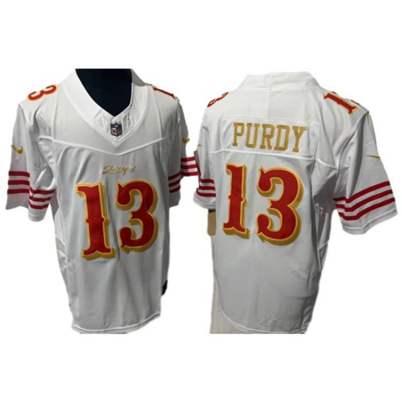 NFL San Francisco 49ers Custom Jersey Men Women Sportswear Embroidered Football Shirt Breathable Athletic Top
