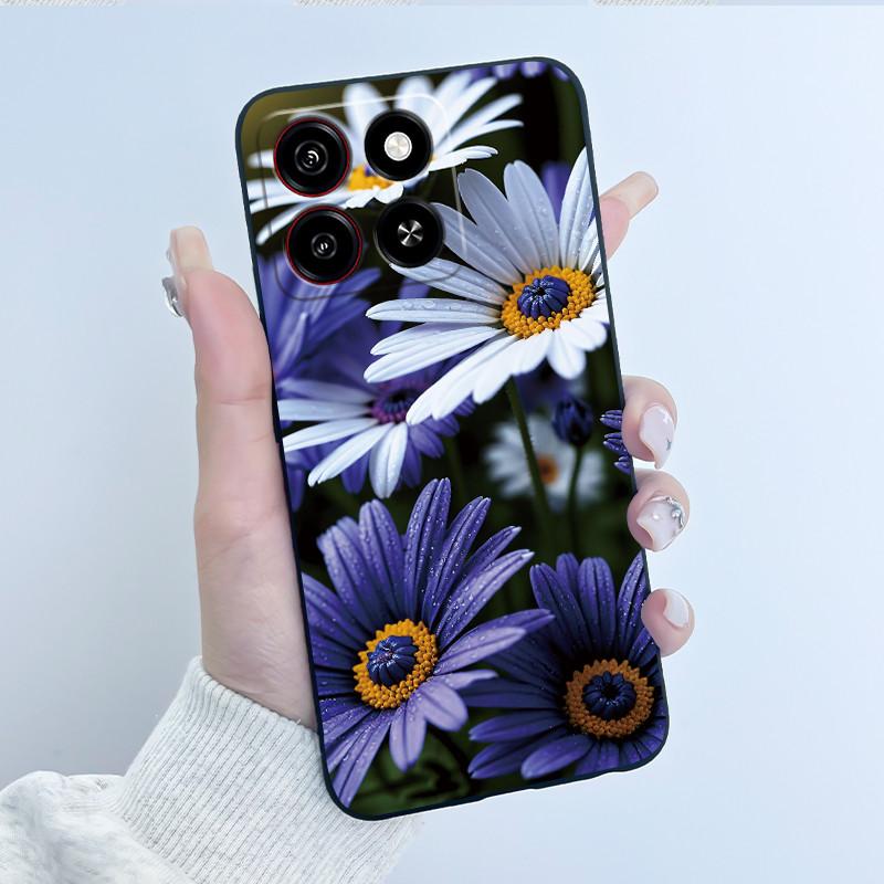 For ZTE Blade A35 Case Cute Cool Fashion Silicone Soft TPU Cover For ZTE Blade A55 Cases Blade A35 Back Cover Shockproof Bumper